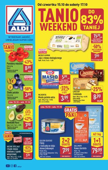 Gazetka ALDI - ALDI - Oferta weekendowa od 15.10. do 17.10. - strona 1