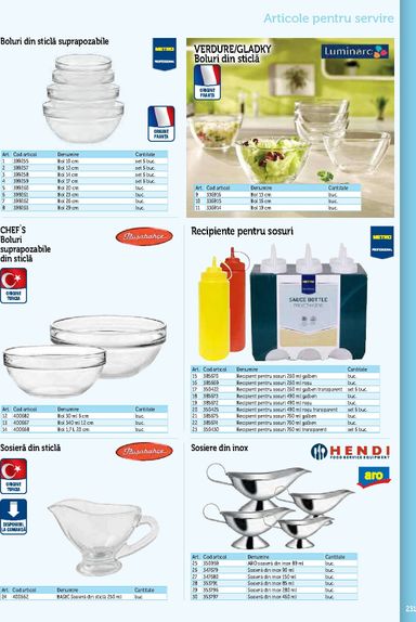 Catalogul Metro - Metro - Echipamente Profesionale pentru HoReCa de la 01.01. până la 31.12. - pagina 231