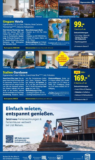 Lidl-Flugblatt - Lidl - Reise-Highlights gültig ab 14.10. bis 15.11. - seite 7