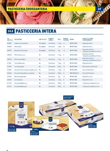 Volantino METRO - Metro - Catalogo Surgelati valido dal 01/01 al 31/12 - pagina 96