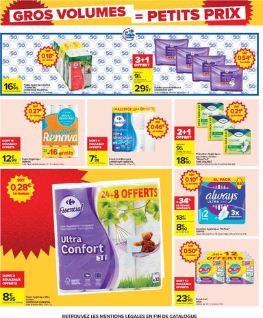 Catalogue Carrefour - Carrefour - Gros Volumes = Petits Prix valable dès le 22/10 au 09/11 - page 8
