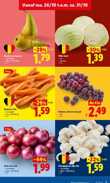Folder Lidl - Lidl van 26/10 tot 31/10 - side 3