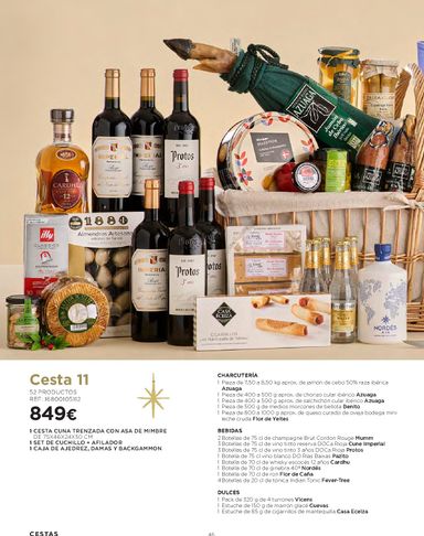 Folleto El Corte Inglés - El Corte Inglés - Cestas de Navidad del 09/10 al 25/12 - página 46