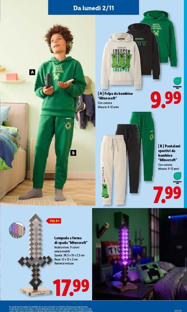 Volantino Lidl - Lidl valido dal 29/10 al 04/11 - pagina 47