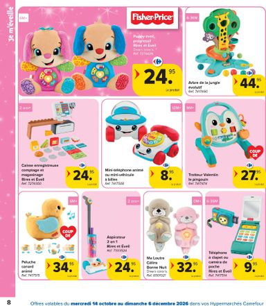 Folder Carrefour - Carrefour - Catalogue Jouets van 14/10 tot 06/12 - side 8