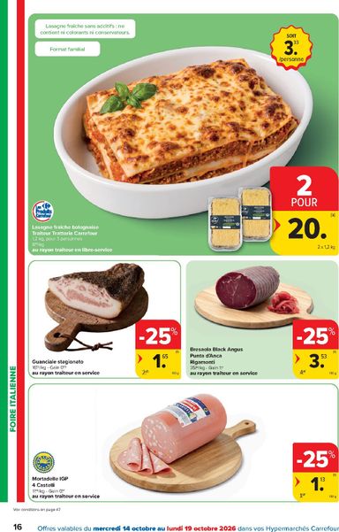 Folder Carrefour - Carrefour van 14/10 tot 26/10 - side 16