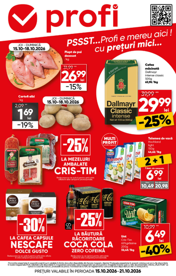 Catalogul PROFI - PROFI de la 15.10. până la 21.10. - pagina 1