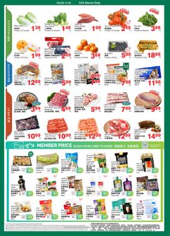 T&T flyer from Friday 10-30
