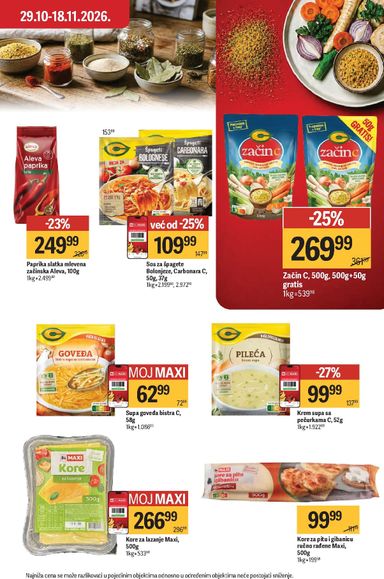 Katalog Maxi - Maxi od 29.10 do 18.11 - strana 18