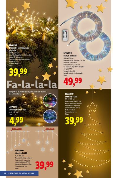 Catalogul Lidl - Lidl - Decorațiuni de la 05.11. până la 31.12. - pagina 18