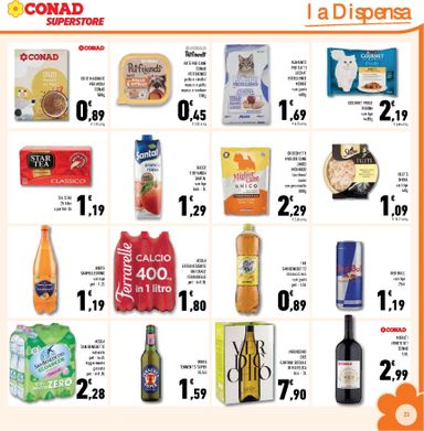 Volantino Conad Superstore - Conad Superstore valido dal 21/10 al 01/11 - pagina 23