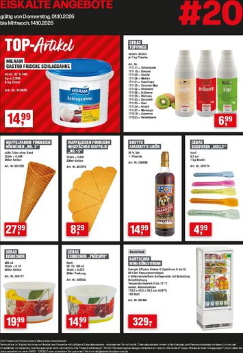Prospekt Handelshof - Handelshof - Eiswelt gültig ab 01.10. bis 14.10. - seite 1