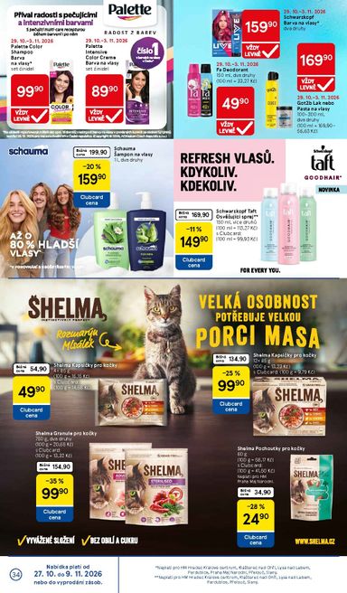 Leták Tesco - Tesco od 29.10. do 03.11. - strana 34