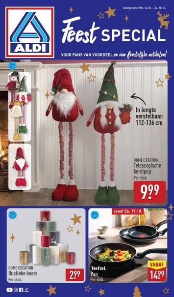 Folder ALDI - ALDI - Feest special van 14-10 tot 18-10 - side 1