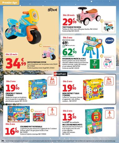 Folder Auchan - Auchan - Jouets de Noël van 16/10 tot 06/12 - side 24