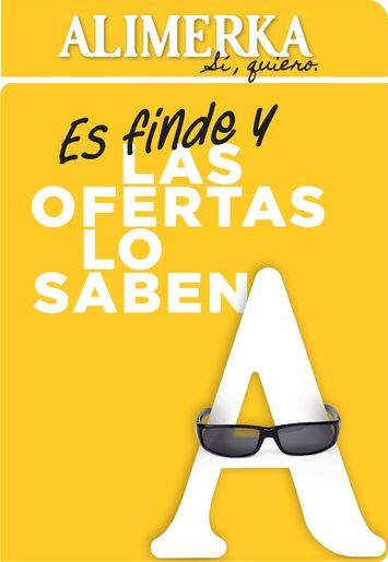 Folleto Alimerka - Alimerka - Fin de semana del 22/10 al 25/10 - página 1