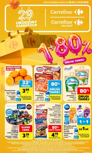 Gazetka Carrefour - Carrefour od 26.10. do 31.10. - strona 1