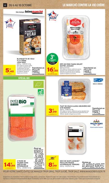 Catalogue Intermarché - Intermarché valable dès le 06/10 au 18/10 - page 12