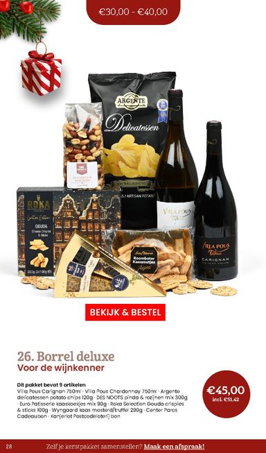 Folder Makro - Makro - Kerstpaketten catalogus van 20-10 tot 31-12 - side 28