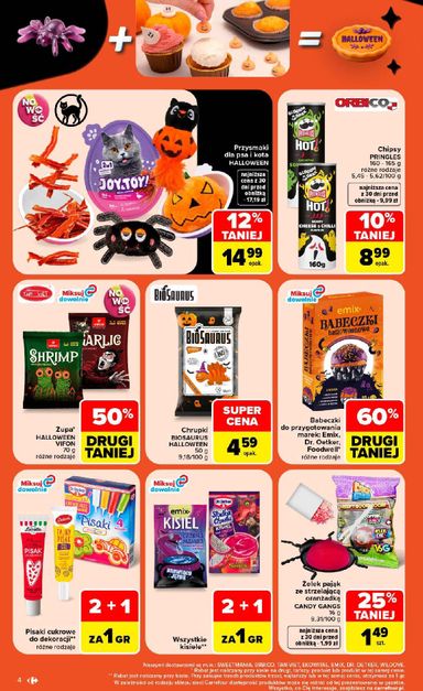 Gazetka Carrefour - Carrefour - W sumie halloweenowo od 26.10. do 31.10. - strona 4