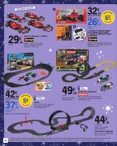 Catalogue E.Leclerc - E.Leclerc - Jouets de Noël valable dès le 20/10 au 05/12 - page 44