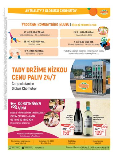 Leták Globus - Globus Chomutov od 21.10. do 27.10. - strana 46