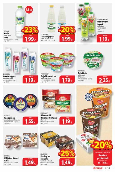 Katalog Plodine - Plodine vrijedi od 14.10. do 20.10. - stranica 29