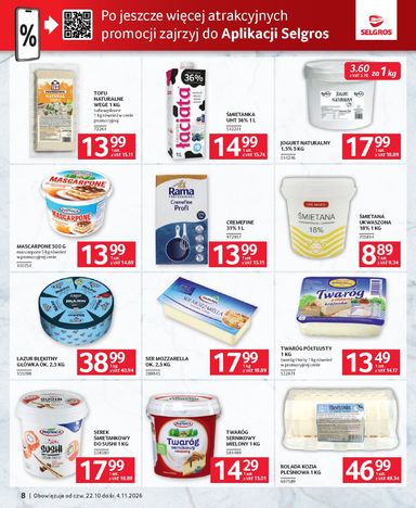 Gazetka Selgros - Selgros cash&carry - Oferta dla gastronomii od 22.10. do 04.11. - strona 8