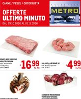Metro - Offerte freschissimi valido da giovedì 29/10/2026