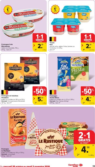 Folder Carrefour Market - Carrefour Market van 28/10 tot 03/11 - side 11