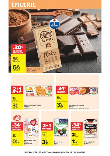 Catalogue Carrefour Market - Carrefour Market valable dès le 03/11 au 15/11 - page 42