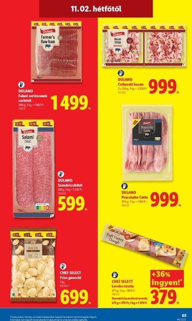 Akciós újság Lidl - Lidl érvényes 10.29.-tól 11.04.-ig - 65 oldal