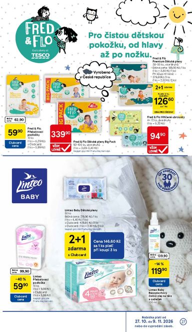 Leták Tesco - Tesco od 29.10. do 03.11. - strana 27