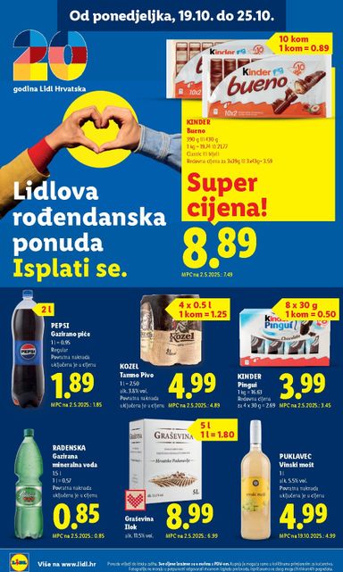 Katalog Lidl - Lidl vrijedi od 19.10. do 25.10. - stranica 6