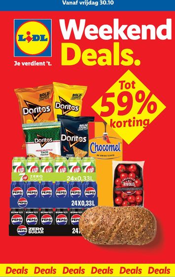 Folder Lidl - Lidl - Weekend van 30-10 tot 01-11 - side 1