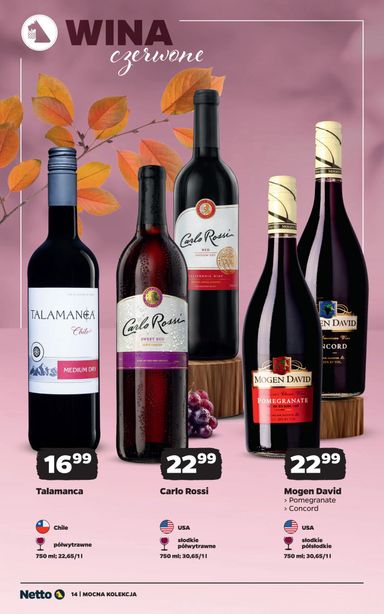 Gazetka Netto - Netto - Mocna kolekcja wina od 26.10. do 07.11. - strona 14