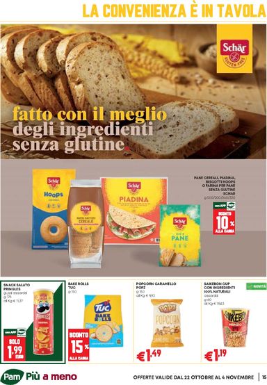 Volantino Pam - Pam - Occasioni Extra valido dal 22/10 al 04/11 - pagina 15