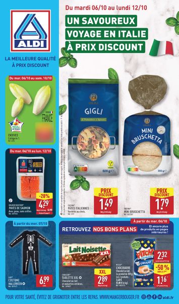 Catalogue ALDI - ALDI valable dès le 06/10 au 12/10 - page 1