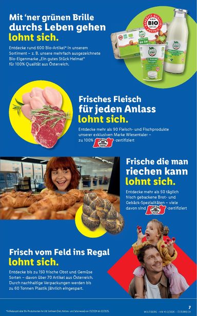 Lidl-Flugblatt - Lidl - Wolfsberg gültig ab 23.10. bis 28.10. - seite 7