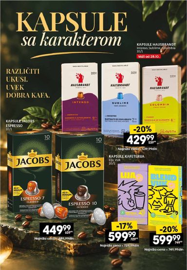 Katalog Idea - Idea - Specijal kafe od 26.10 do 22.11 - strana 18
