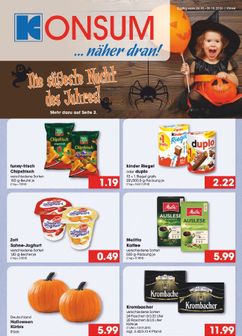 Konsum Hagenow-Prospekt von Montag 26.10.