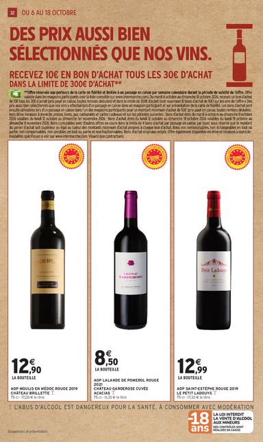 Catalogue Intermarché - Intermarché valable dès le 06/10 au 18/10 - page 32