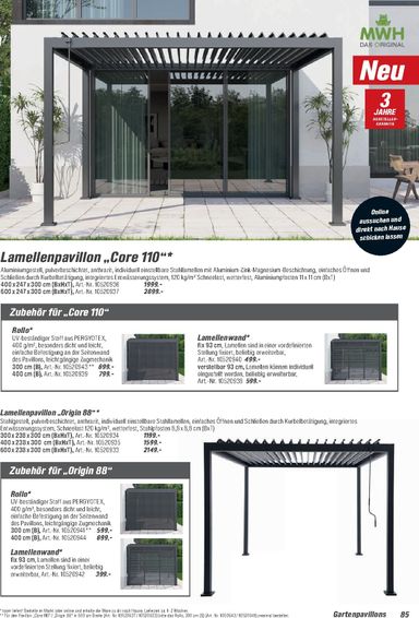 Prospekt toom - Toom - Gartenmöbel & Solar-Leuchten gültig ab 01.03. bis 31.12. - seite 85