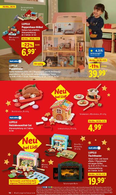 Prospekt Lidl - Lidl - Entdecke zahlreiche Geschenkideen gültig ab 19.10. bis 24.12. - seite 10