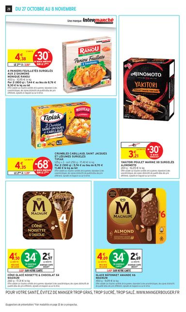 Catalogue Intermarché - Intermarché valable dès le 27/10 au 08/11 - page 15