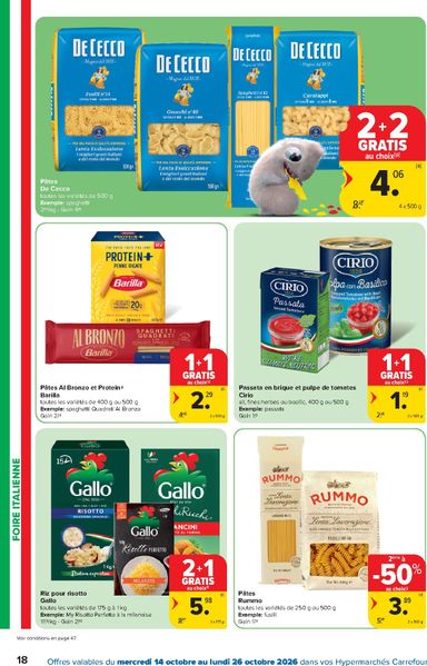 Folder Carrefour - Carrefour van 14/10 tot 26/10 - side 18