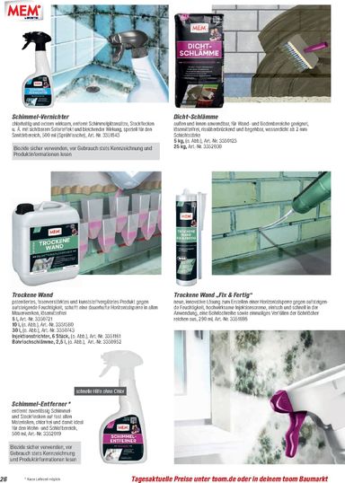 Prospekt toom - Toom - Baustoffe & Bauelemente gültig ab 01.03. bis 31.12. - seite 26