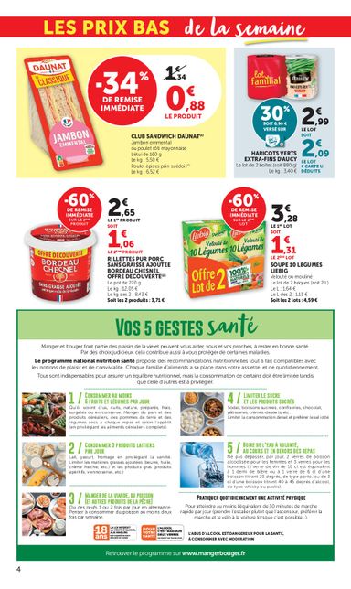 Catalogue Super U - Super U valable dès le 27/10 au 08/11 - page 4