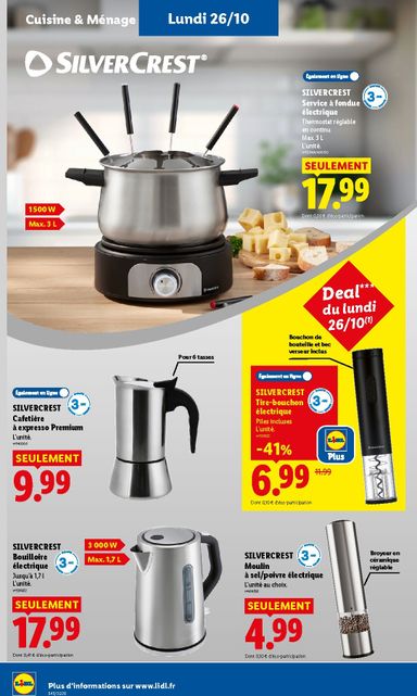 Catalogue Lidl - Lidl valable dès le 22/10 au 28/10 - page 58
