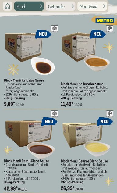 Prospekt METRO - Metro - Saisonkatalog Erfolgsrezept gültig ab 01.10. bis 31.12. - seite 17